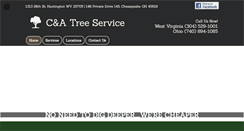 Desktop Screenshot of candatreeservice1.com