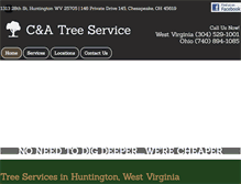 Tablet Screenshot of candatreeservice1.com